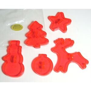 American Girl Doll Cookie Cutters Maryellen Holiday Christmas Set 5 Tree Snowman